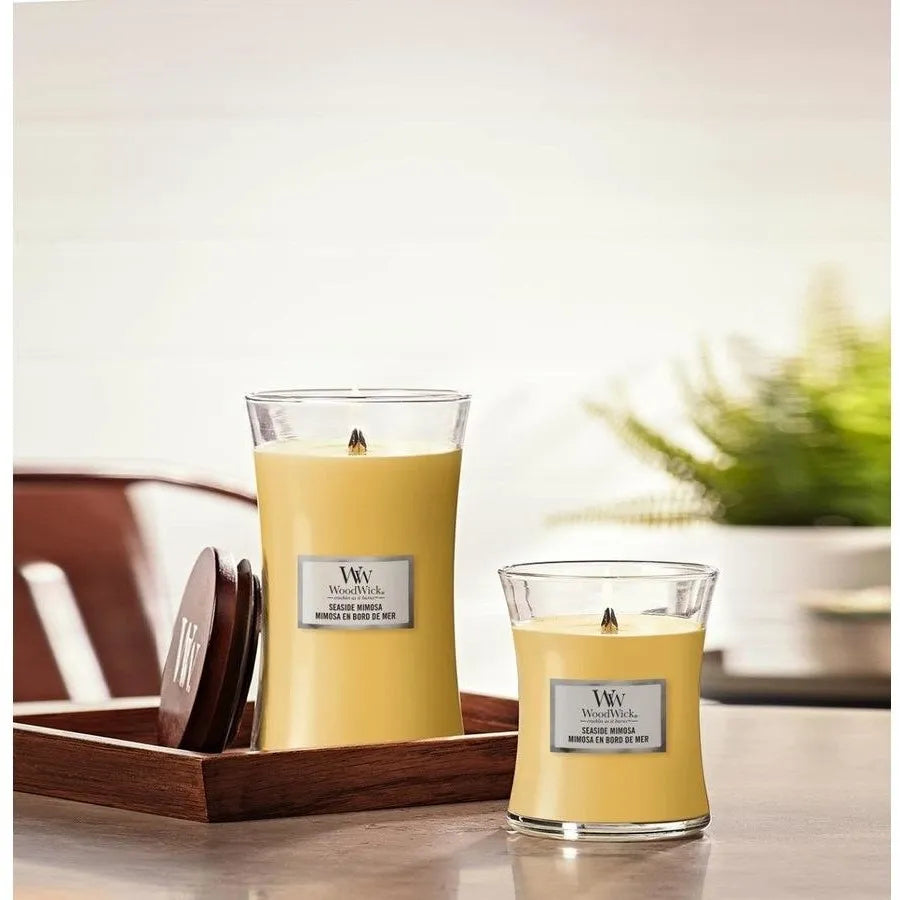 WoodWick Candle - Large Seaside Mimosa