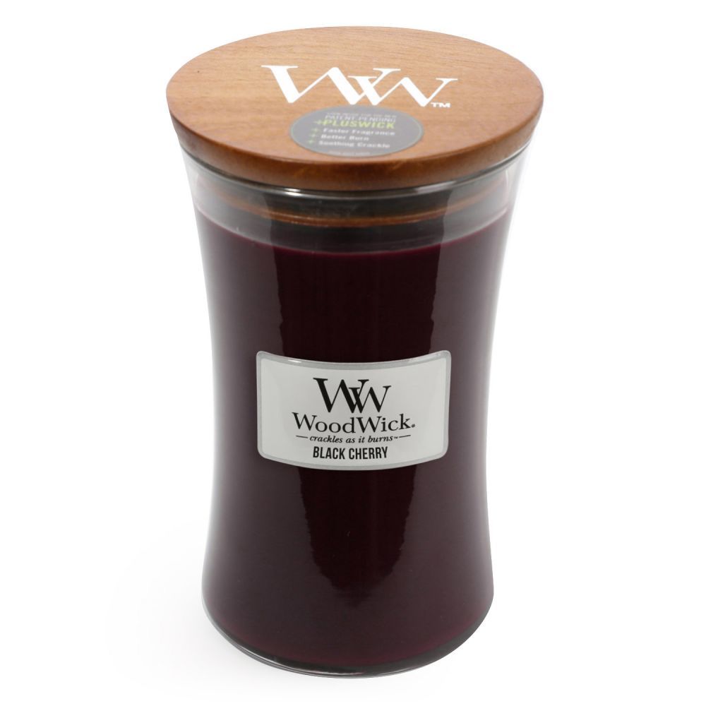 WoodWick Candle - Large Black Cherry