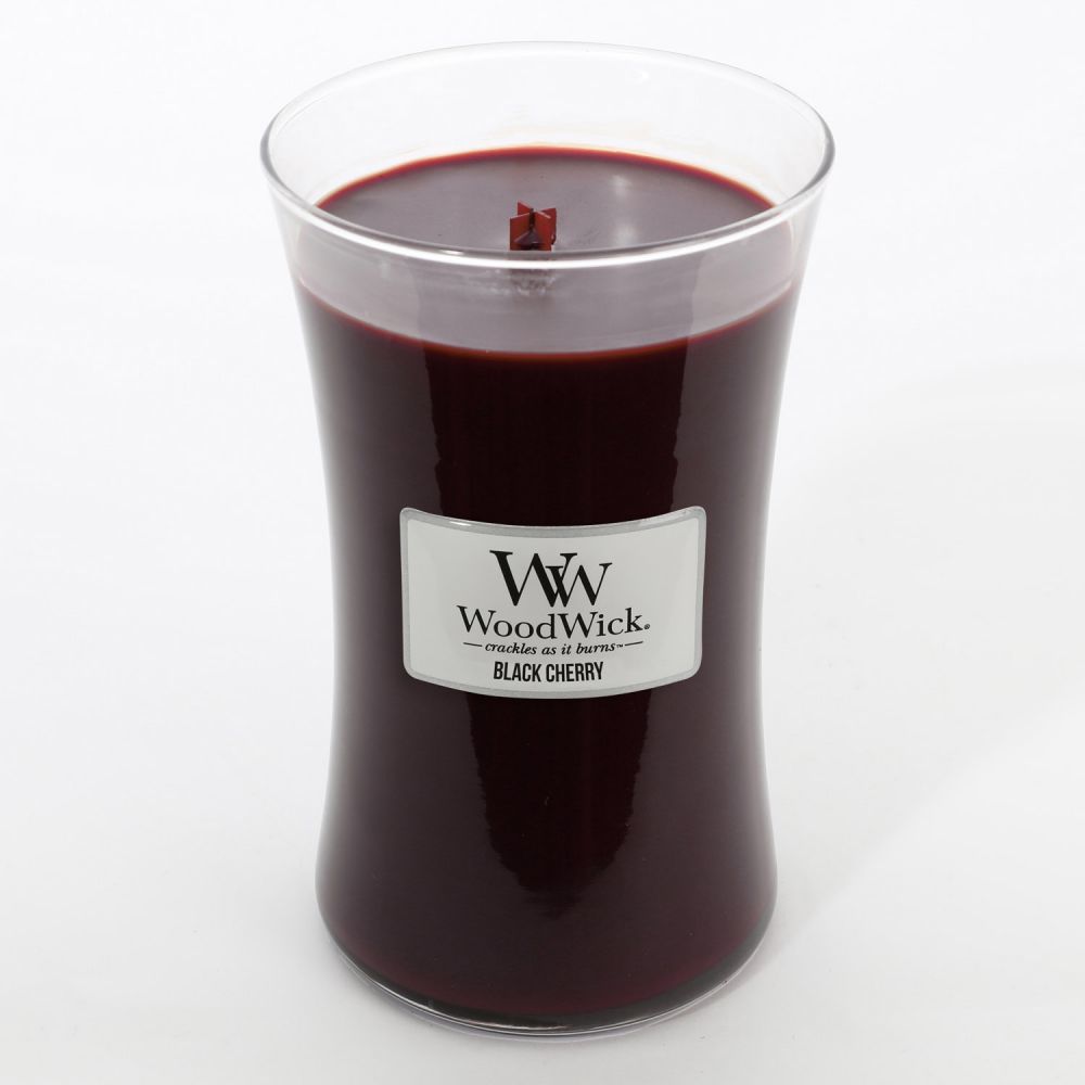 WoodWick Candle - Large Black Cherry