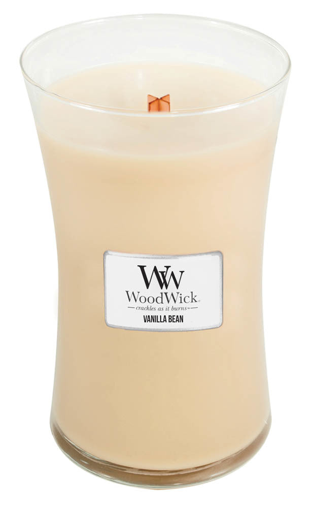WoodWick Candle - Large Vanilla Bean