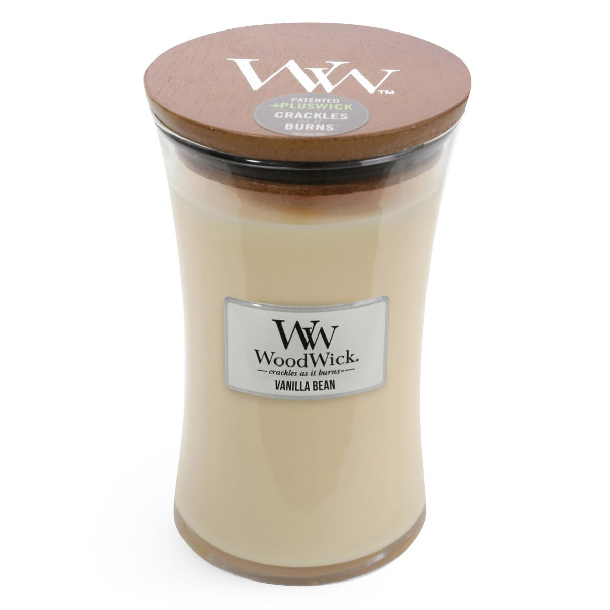 WoodWick Candle - Large Vanilla Bean