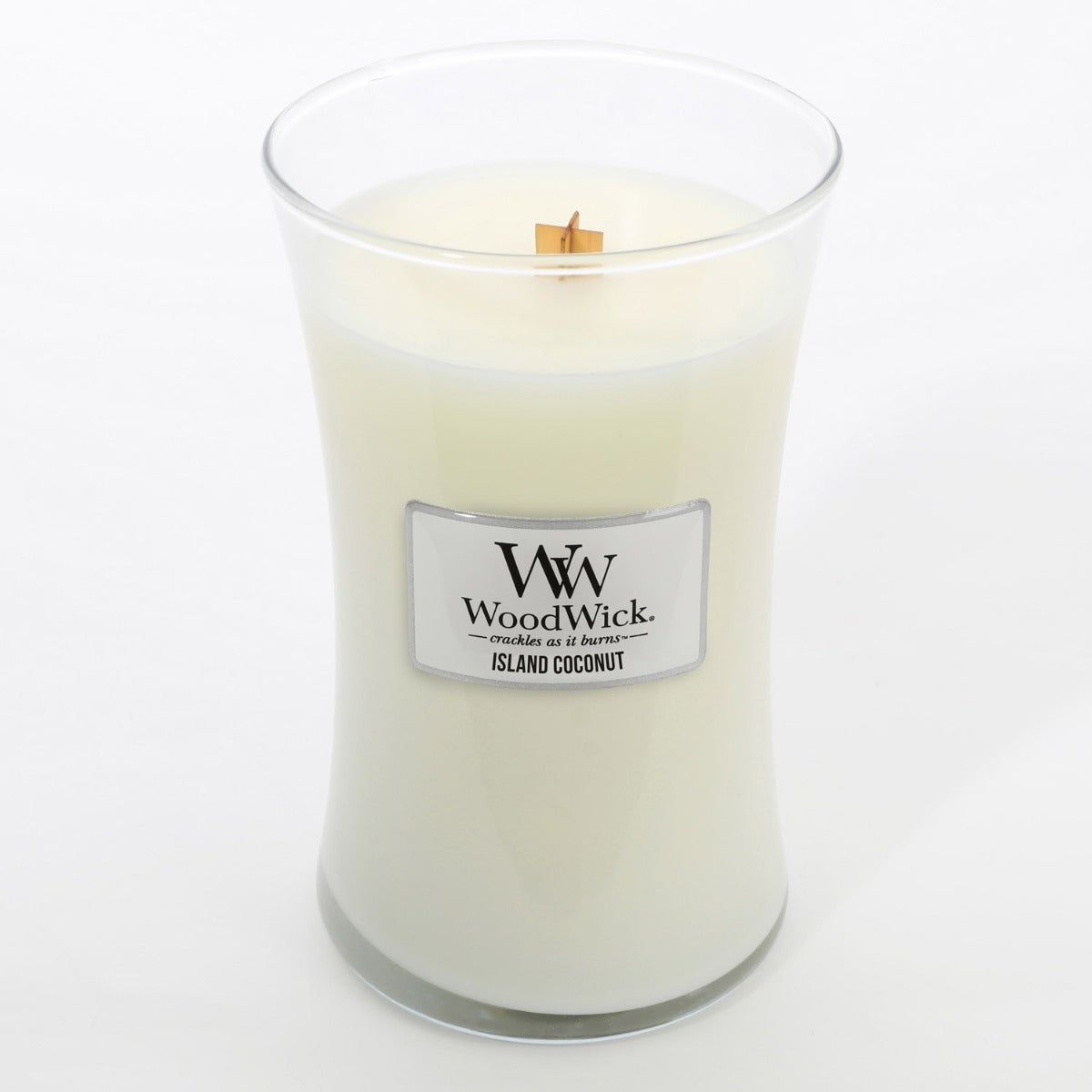 WoodWick Candle - Large Island Coconut