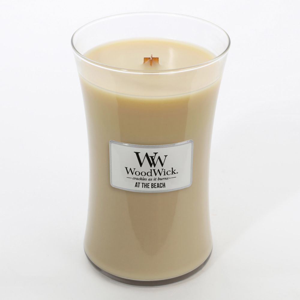 WoodWick Large Candle - At The Beach