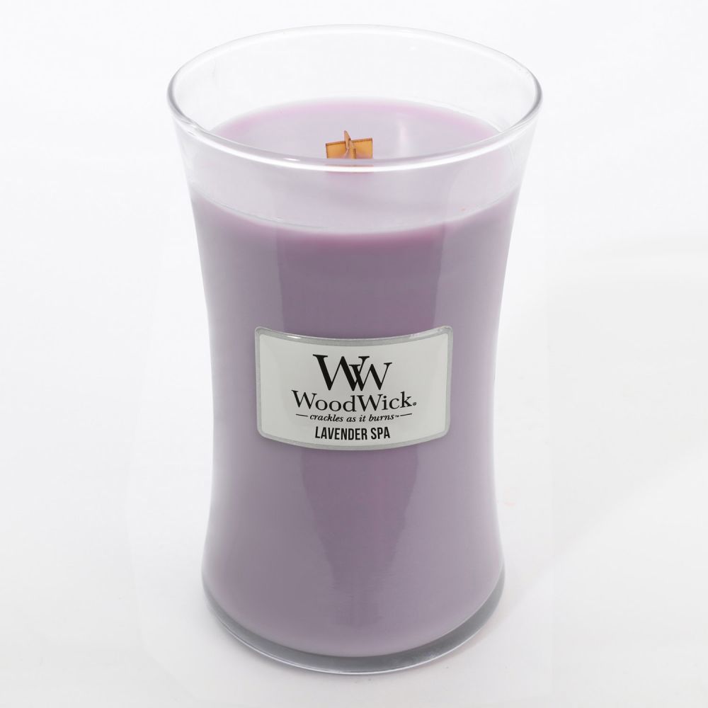WoodWick Candle - Large Lavender Spa