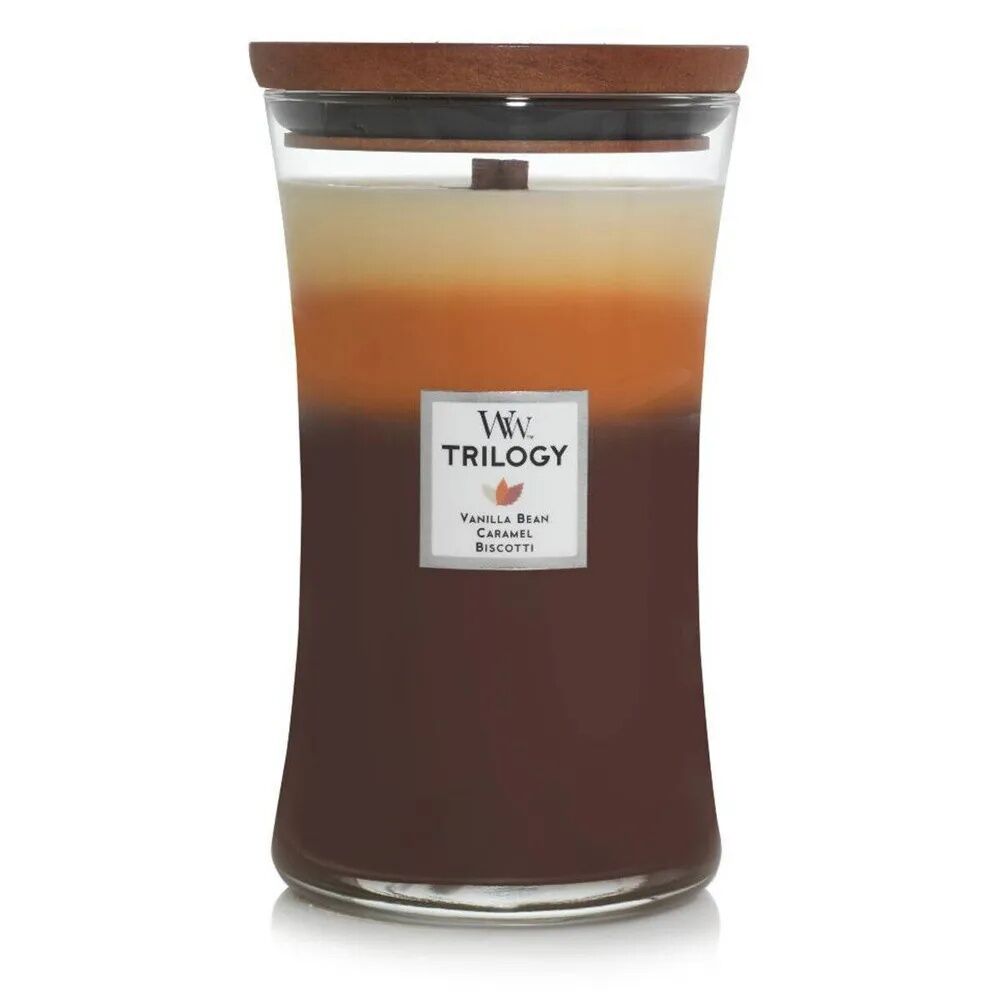 WoodWick Candle -  Large Trilogy Cafe Sweets