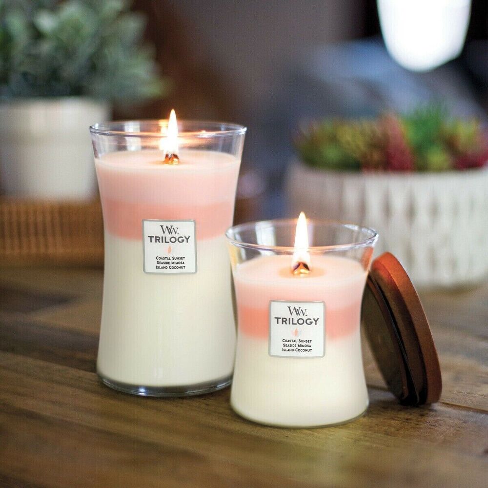 WoodWick Candle -  Large Trilogy Island Getaway