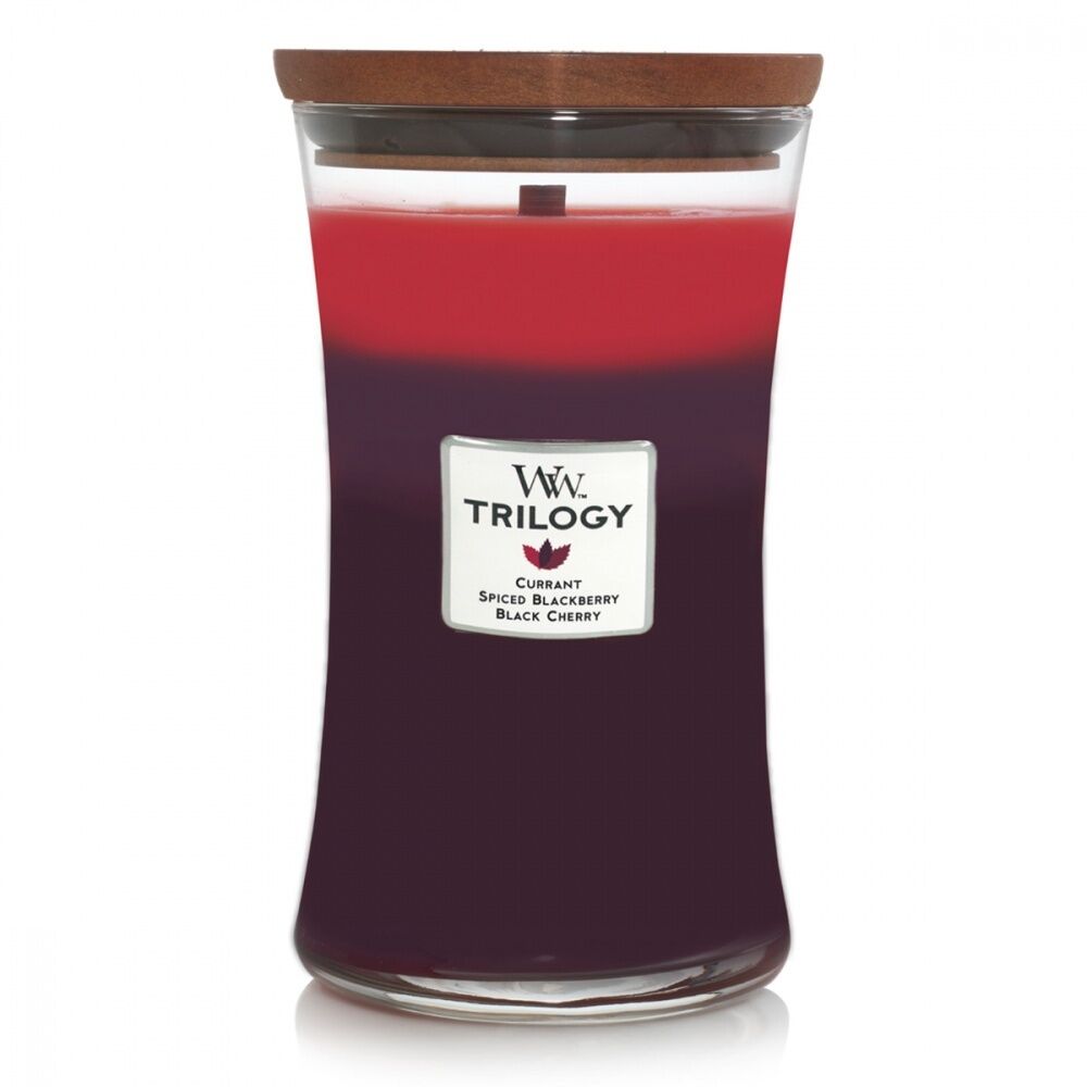 WoodWick Candle -  Large Trilogy Sun Ripened Berries