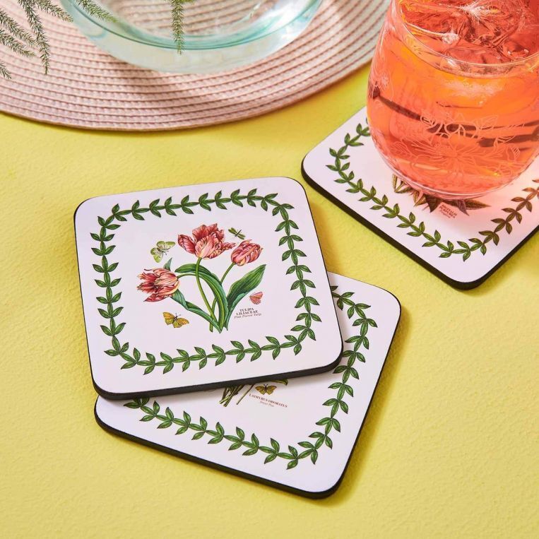 Pimpernel Botanic Garden - Coasters - (Set of 6) Mixed Motifs