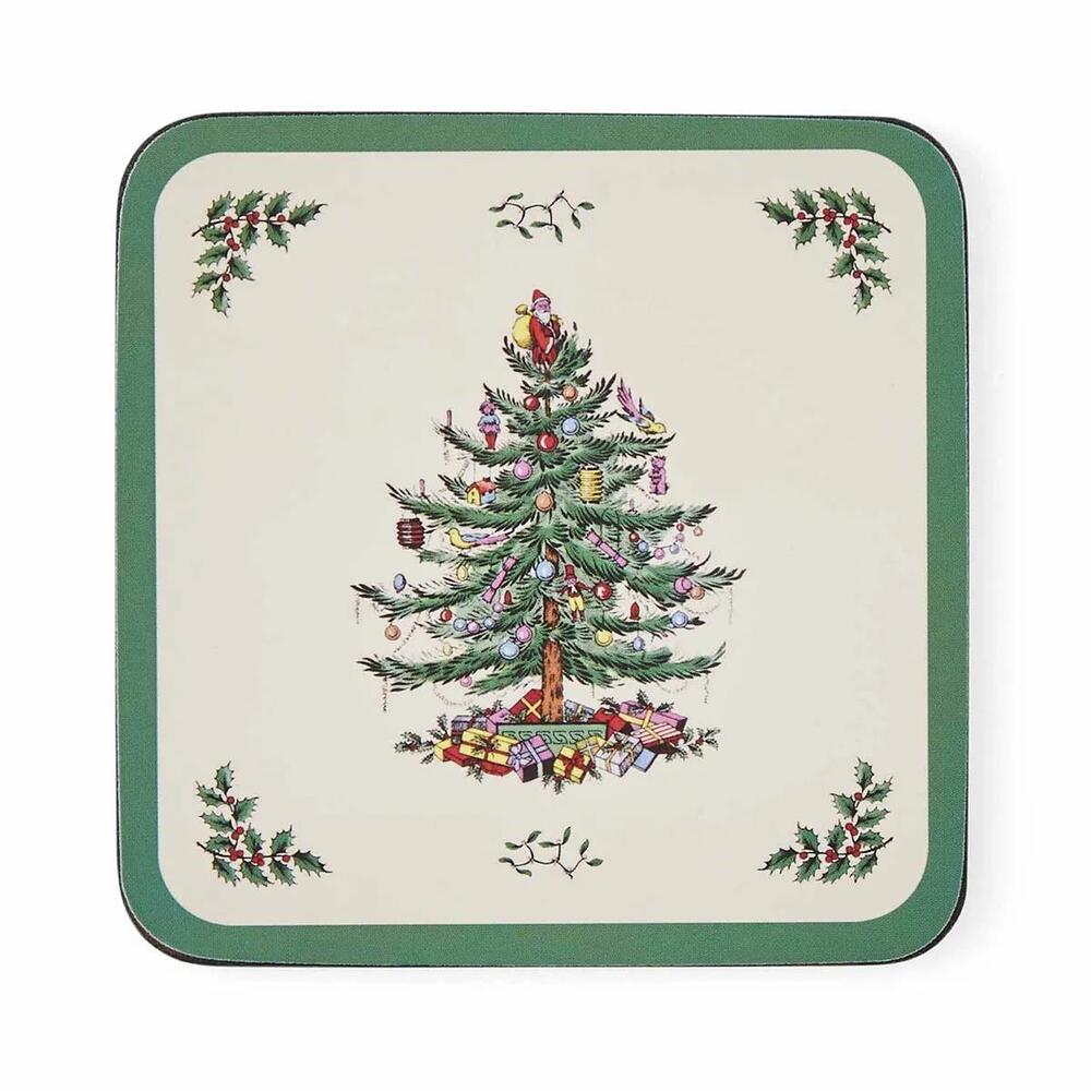 Pimpernel Christmas Tree - Coasters - (Set of 6)