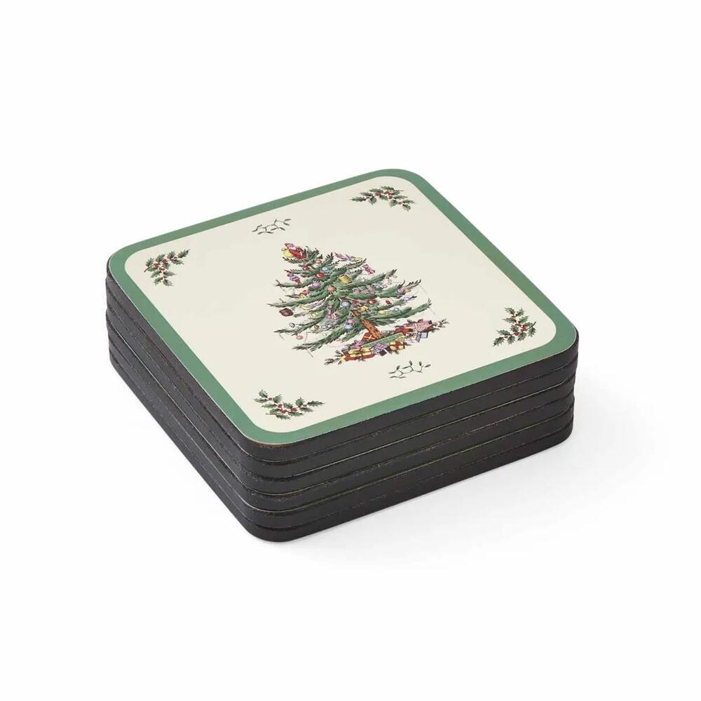 Pimpernel Christmas Tree - Coasters - (Set of 6)