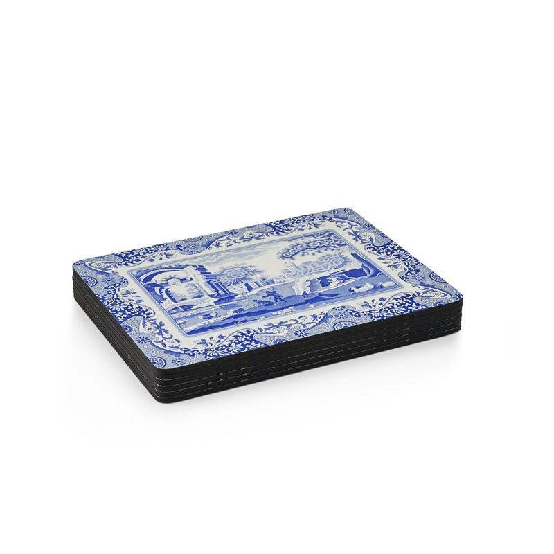 Blue Italian by Pimpernel - Regular Placemats (Set of 6)
