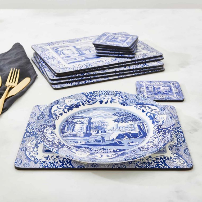 Blue Italian by Pimpernel - Regular Placemats (Set of 6)