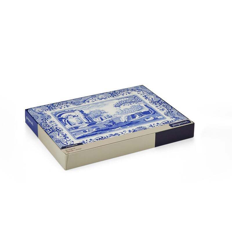 Blue Italian by Pimpernel - Regular Placemats (Set of 6)