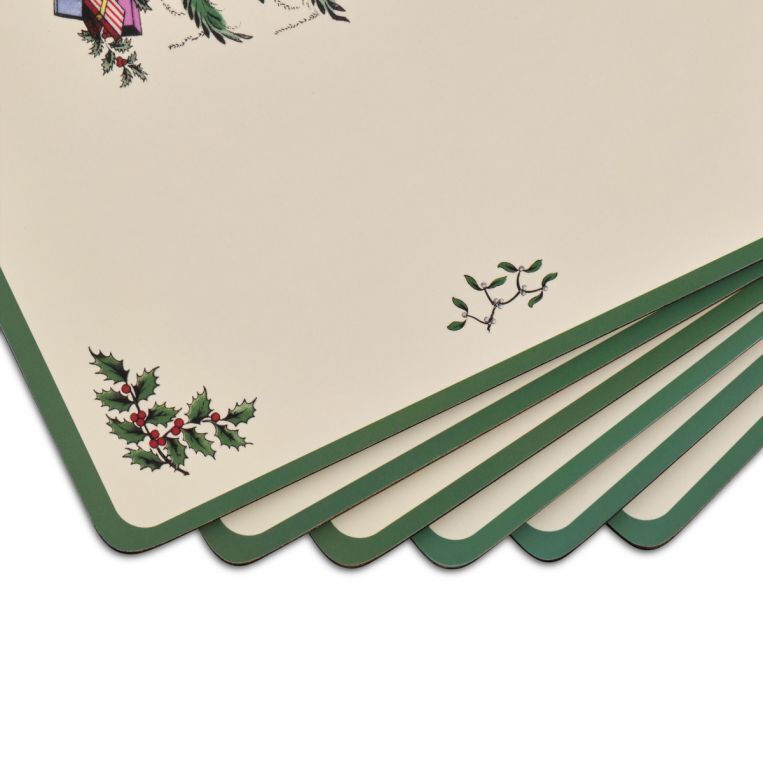 Pimpernel Christmas Tree - Regular Placemats - (Set of 6)