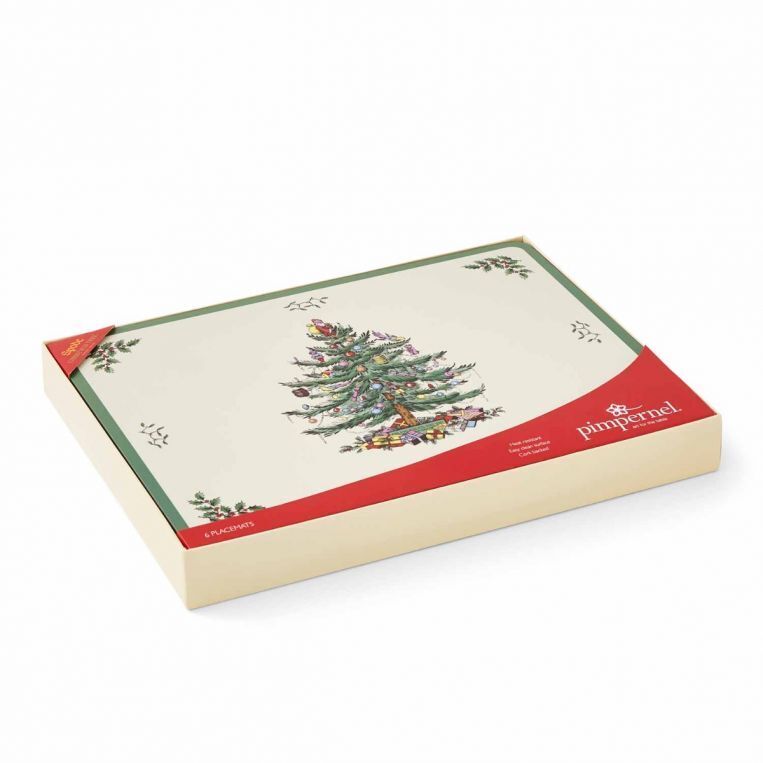 Pimpernel Christmas Tree - Regular Placemats - (Set of 6)