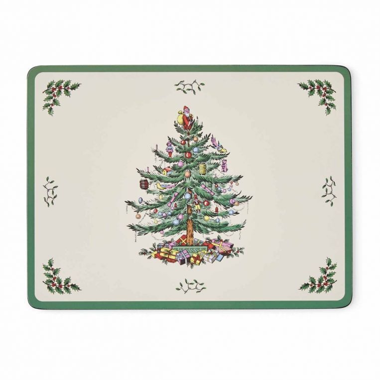 Pimpernel Christmas Tree - Regular Placemats - (Set of 6)