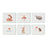 Wrendale Designs by Pimpernel Placemats - The Bee Set of 6 Regular