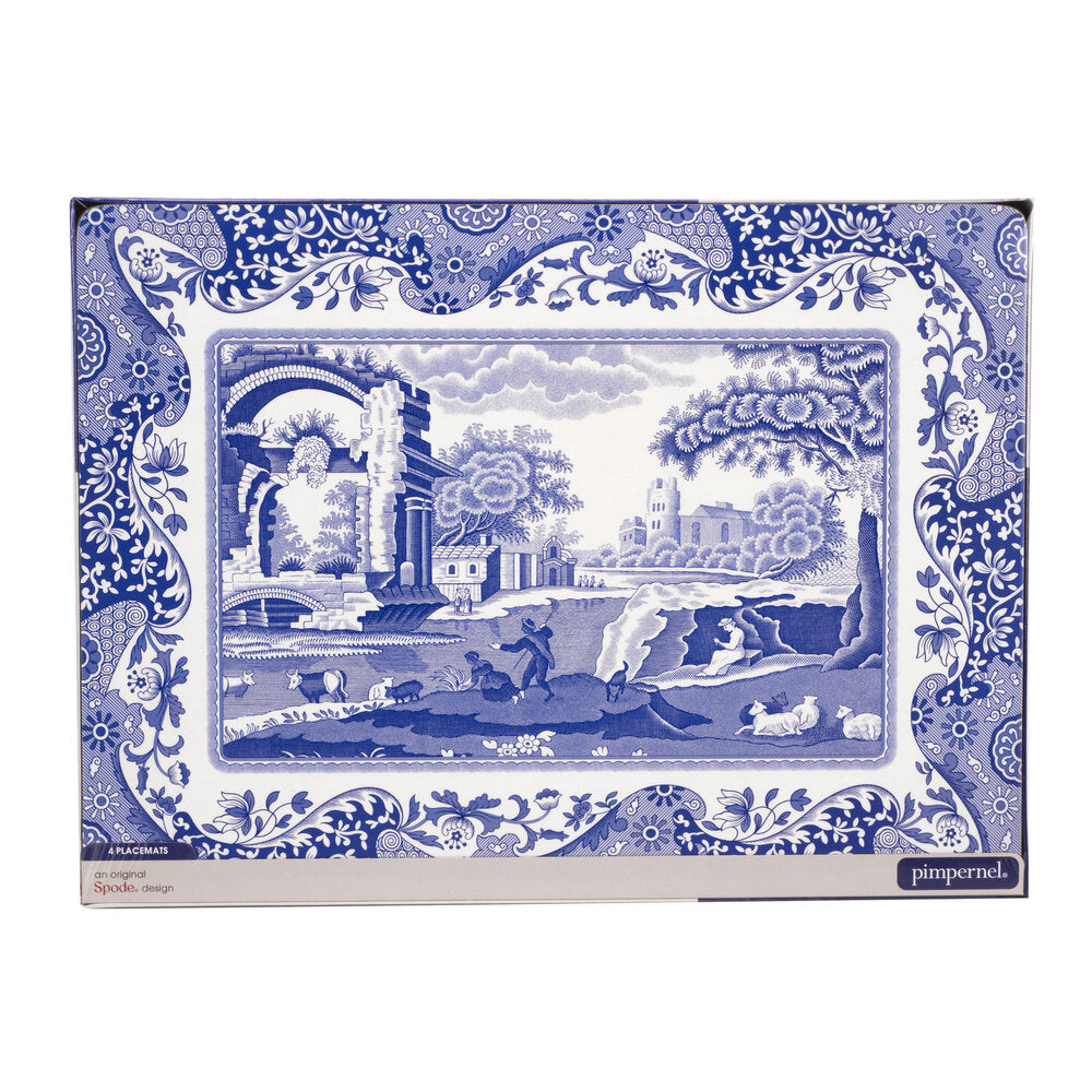 Blue Italian by Pimpernel - Regular Placemats (Set of 4)