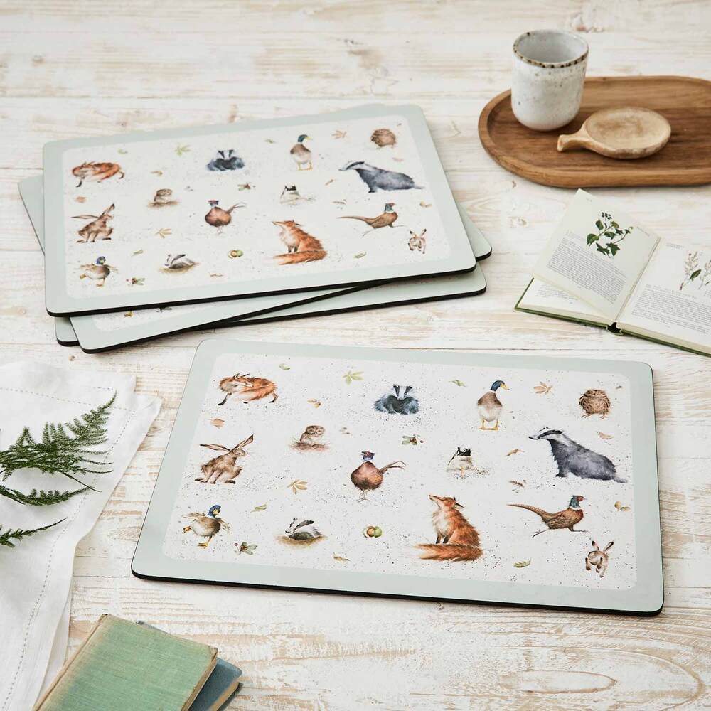 Wrendale Designs by Pimpernel Placemats - Set Of 4 Large