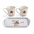 Wrendale Designs by Pimpernel Mug And Tray Set - Winter Friends