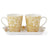 Spode Morris & Co - Fruits & Marigold Mugs & Trays - 180ml (Set of 2)