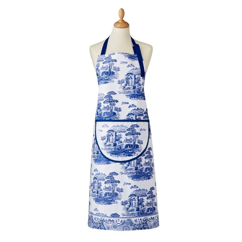 Blue Italian by Pimpernel - Cotton Drill Apron