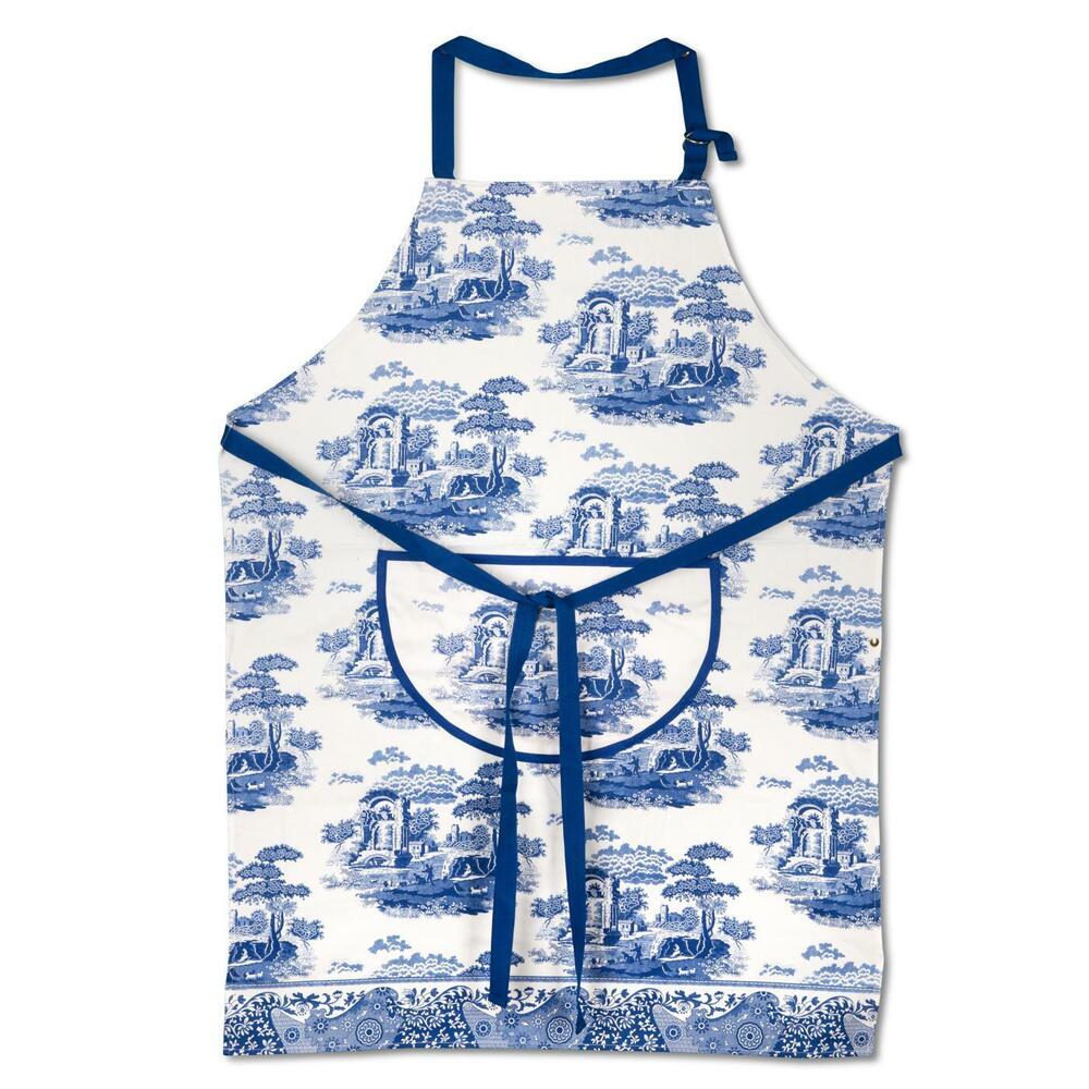 Blue Italian by Pimpernel - Cotton Drill Apron