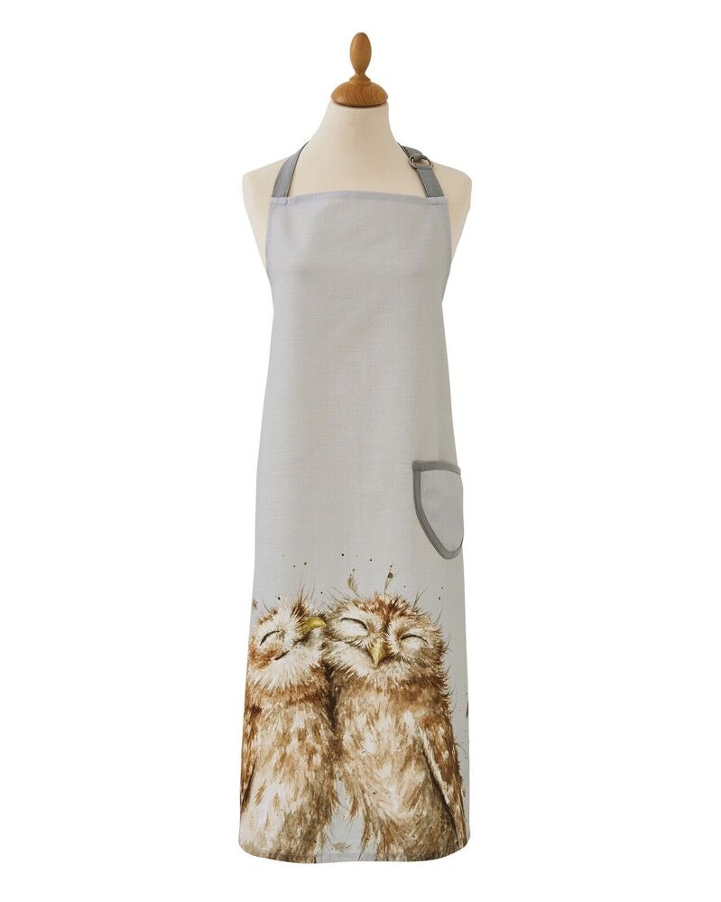 Wrendale Designs by Pimpernel Cotton Apron - Owl