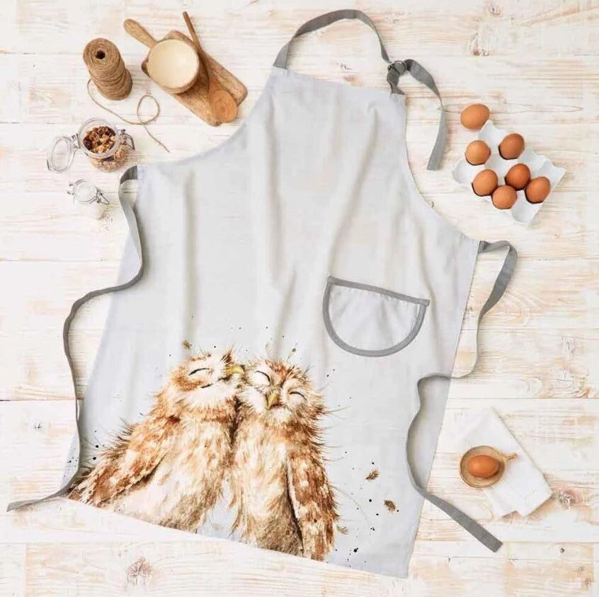 Wrendale Designs by Pimpernel Cotton Apron - Owl
