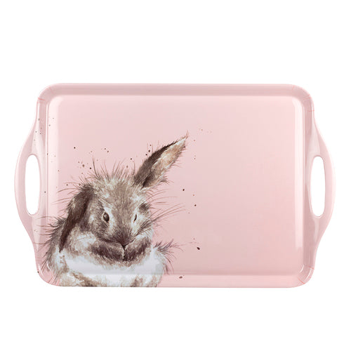 Wrendale Designs by Pimpernel Large Tray - 'Bathtime' Rabbit
