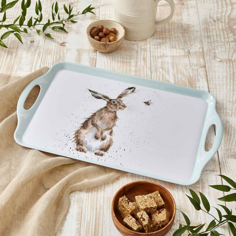 Wrendale Designs by Pimpernel Large Tray - Hare & Bee