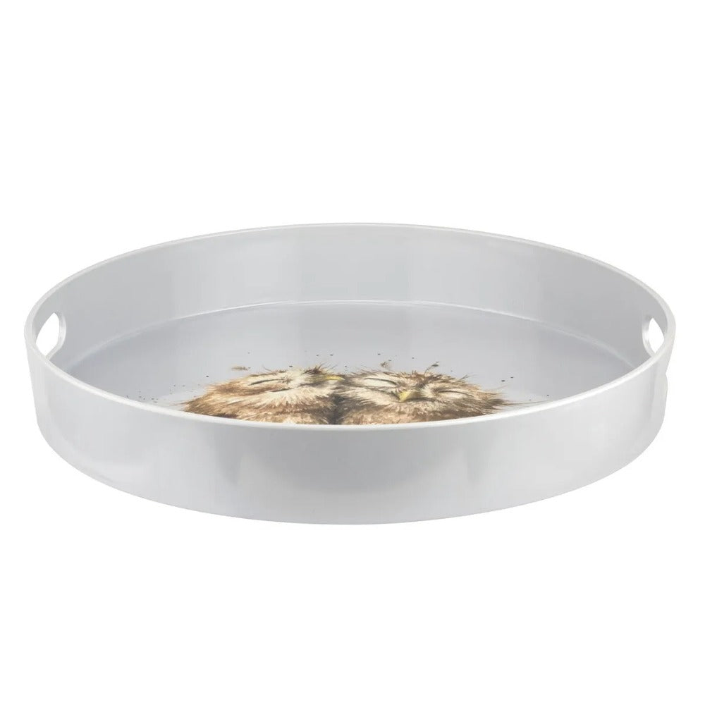 Wrendale Designs by Pimpernel Round Tray - Owls