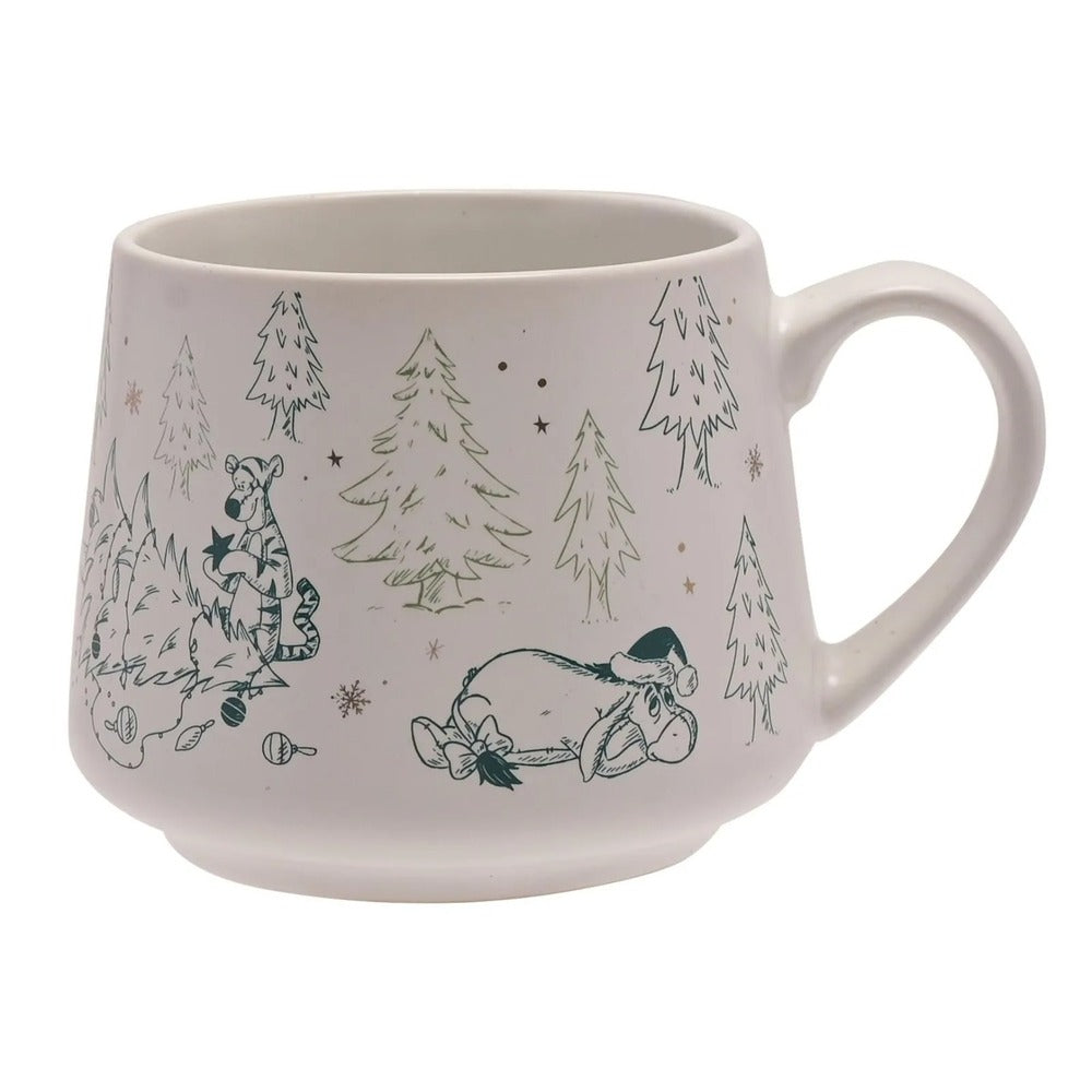 Disney Christmas by Widdop and Co Winnie the Pooh Mug