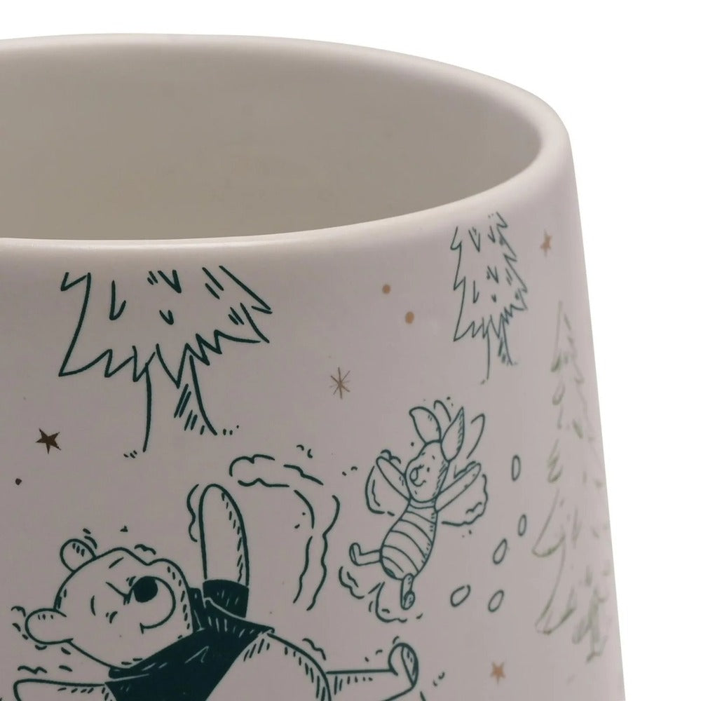 Disney Christmas by Widdop and Co Winnie the Pooh Mug