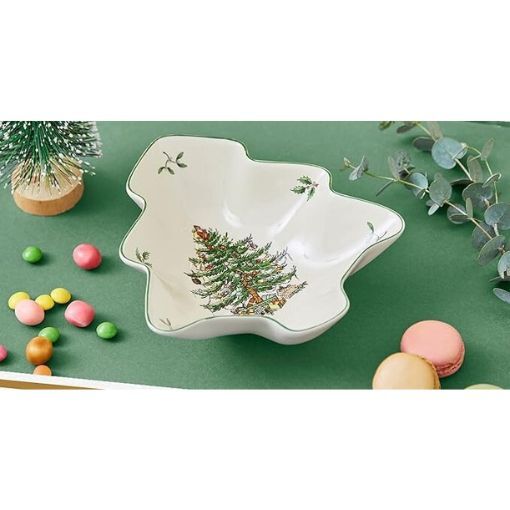 Spode Christmas Tree - Christmas Tree Shaped Dish - 36cm