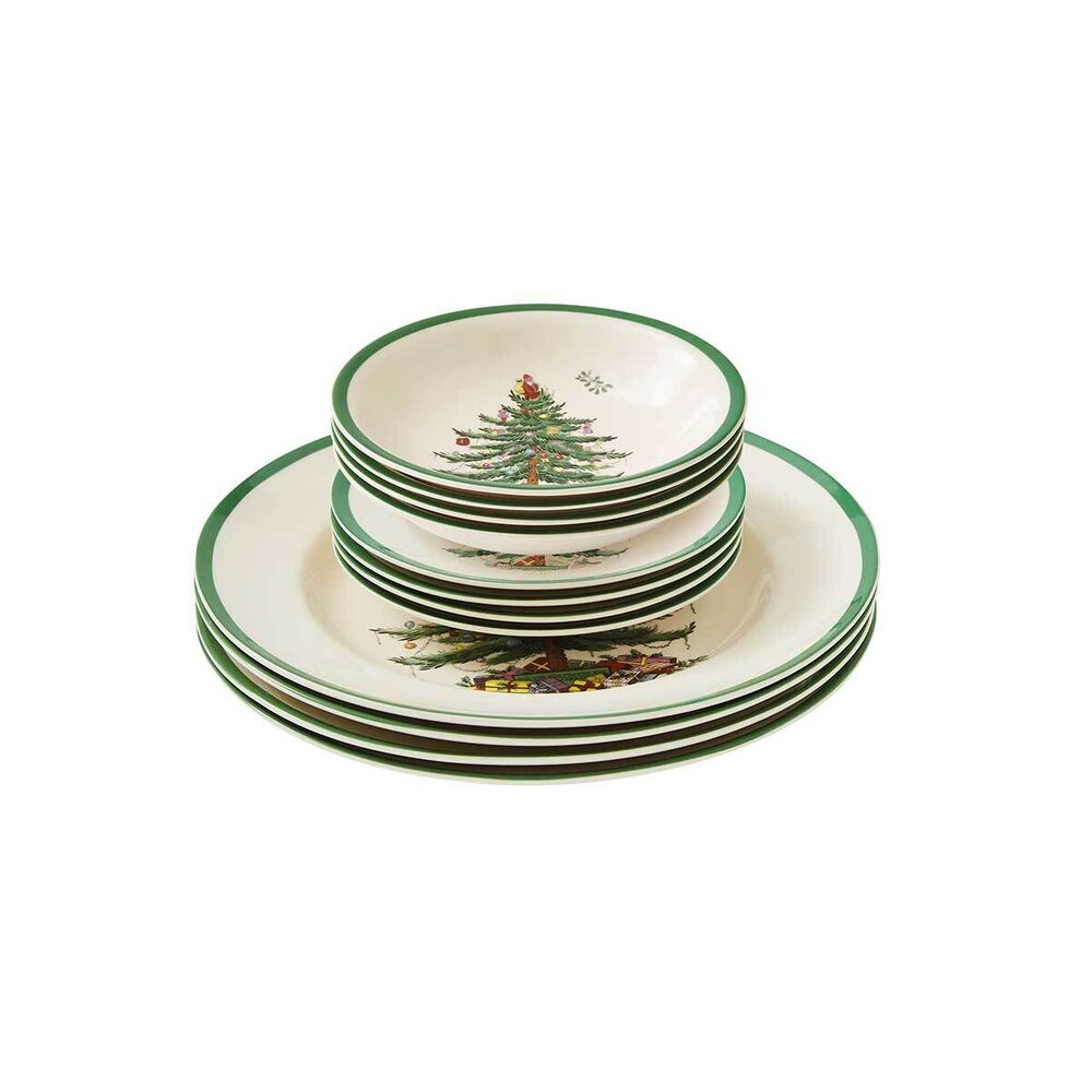 Spode Christmas Tree - 12pc Dinner Set