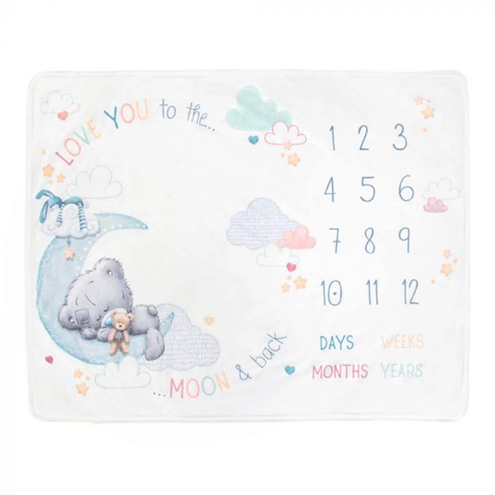 Tiny Tatty Teddy Me To You Milestone Blanket