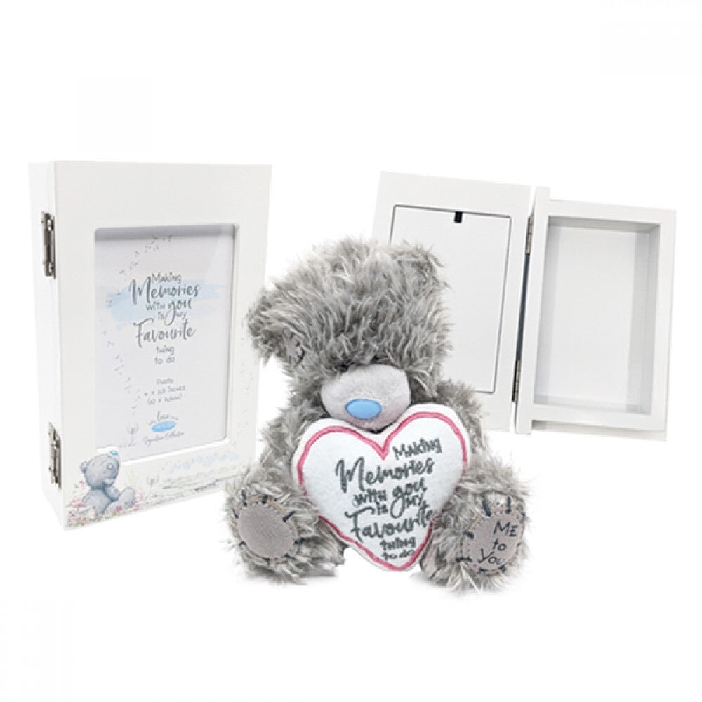 Tatty Teddy Me To You Gift Set - Making Memories Trinket Box & Plush