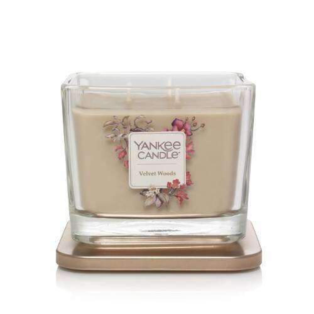 Yankee Candle Medium Square Jar - Velvet Woods