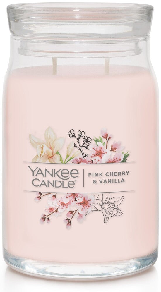 Yankee Candle Signature Large Jar - Pink Cherry & Vanilla