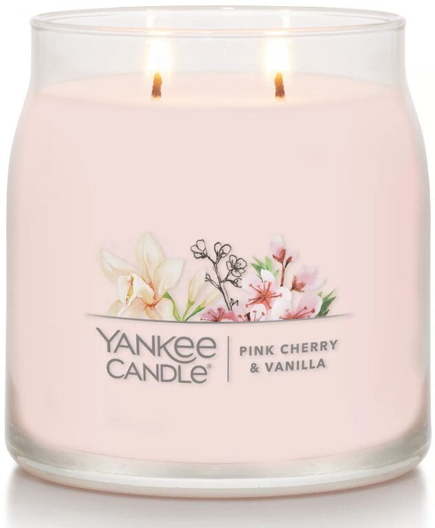 Yankee Candle Signature Medium Jar - Pink Cherry & Vanilla
