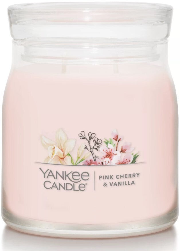 Yankee Candle Signature Medium Jar - Pink Cherry & Vanilla