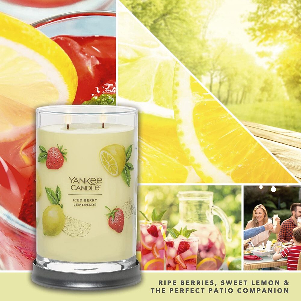 Yankee Candle Signature Large Tumbler - Iced Berry Lemonade