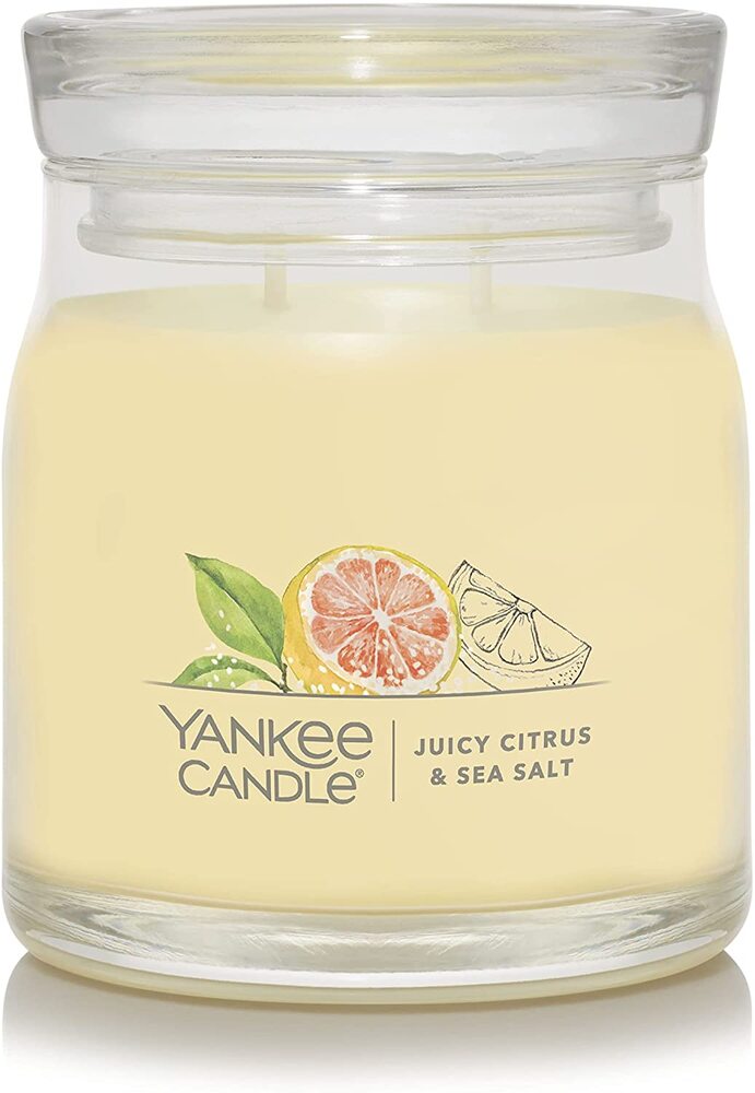 Yankee Candle Signature Medium Jar - Juicy Citrus & Sea Salt