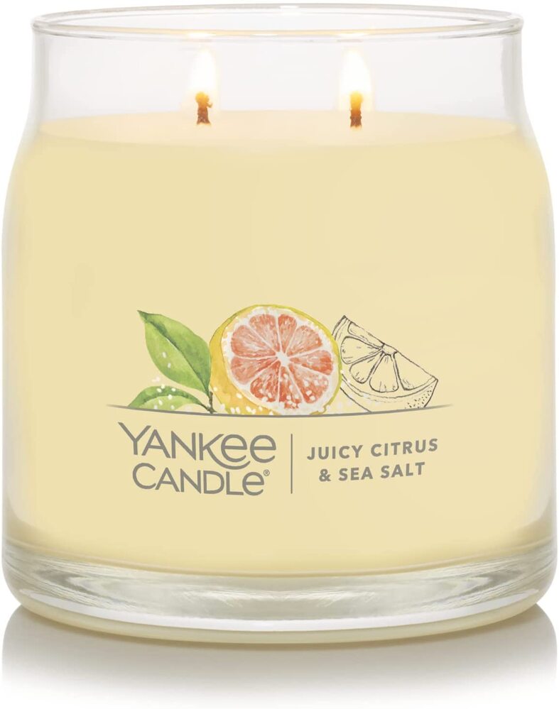 Yankee Candle Signature Medium Jar - Juicy Citrus & Sea Salt