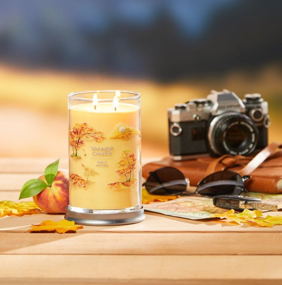 Yankee Candle Signature Large Tumbler - Sunlit Autumn