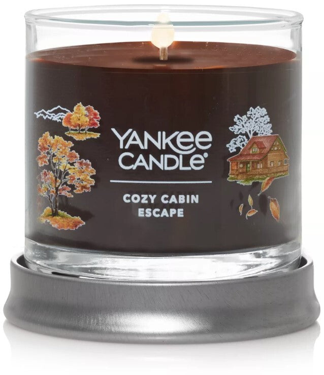 Yankee Candle Signature Small Tumbler - Cozy Cabin Escape
