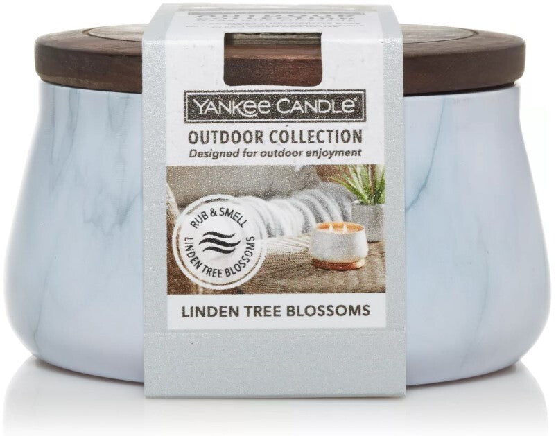 Yankee Candle Outdoor Medium Jar - Linden Tree Blossom