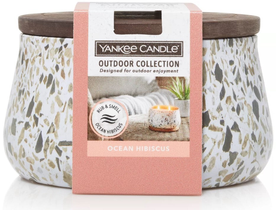 Yankee Candle Outdoor Large Jar - Ocean Hibiscus