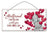 Tatty Teddy Me To You Valentines Plaque - Girlfriend